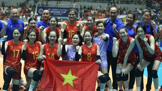 Sự tiến bộ của Đội tuyển Bóng chuyền nữ Việt Nam